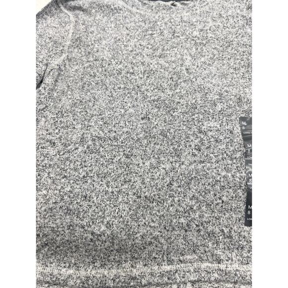 All in Motion Girls' Medium (8) Heather Gray Rayon Blend Cozy Lightweight LS Top - Picture 2 of 3